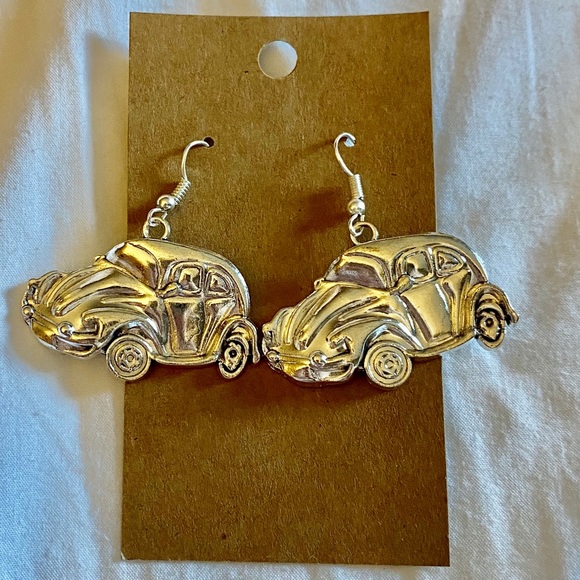 Jewelry - Volkswagen Beetle slug bug earrings